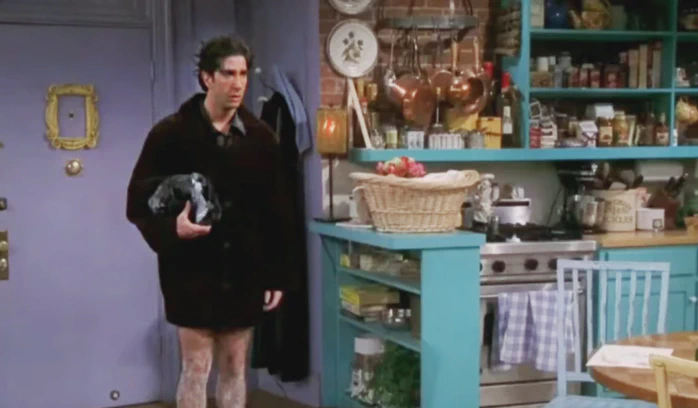 Ross (Friends) with the pants down depressed for the abysmal start of the year.